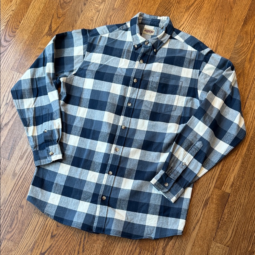 RedHead Men’s Long-Sleeve Flannel Shirt -Large Tall